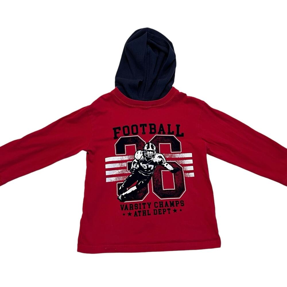 Toddler Kids Football Boy or Girl Long sleeve Shirt; size XS/ 4